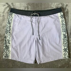 Katin Kokomo Hybrid Trunk Boardshorts Mens Size 36 Purple 9" Inseam